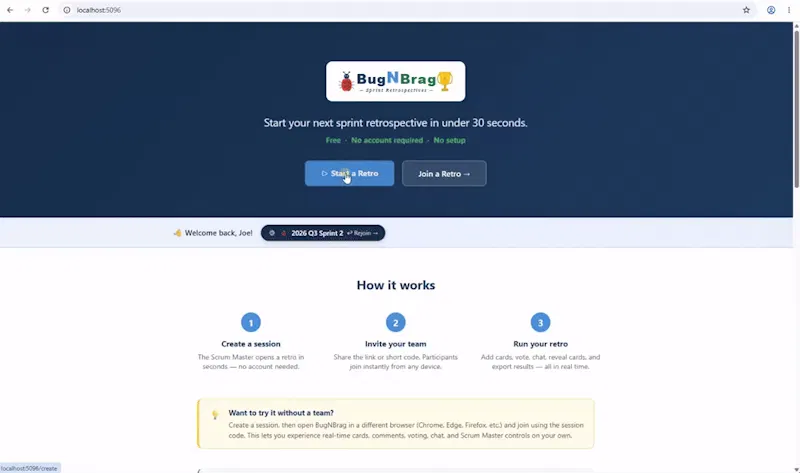 BugNBrag screenshot 1 (video preview)