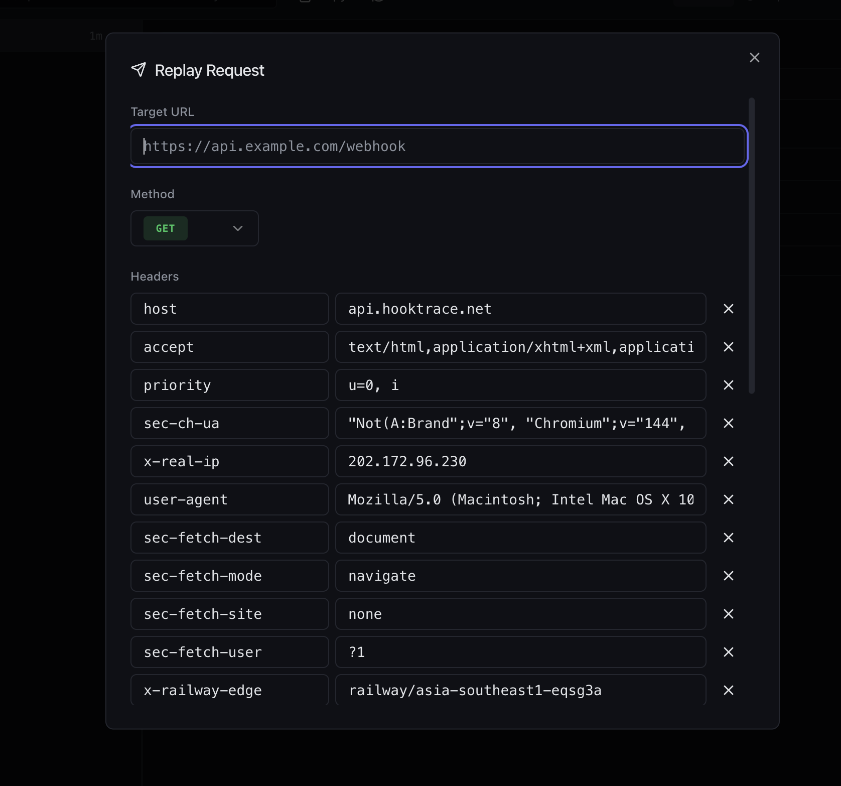 Hooktrace - Screenshot 3 showing product features and functionality