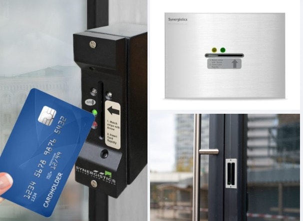 Synergistics Banking - Controllo degli accessi in banca per lobby, vestibolo ATM, antiskimming media 2