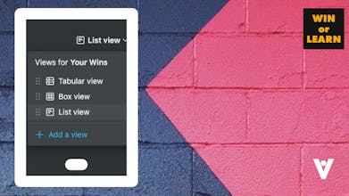 Win or Learn • A Notion template gallery image