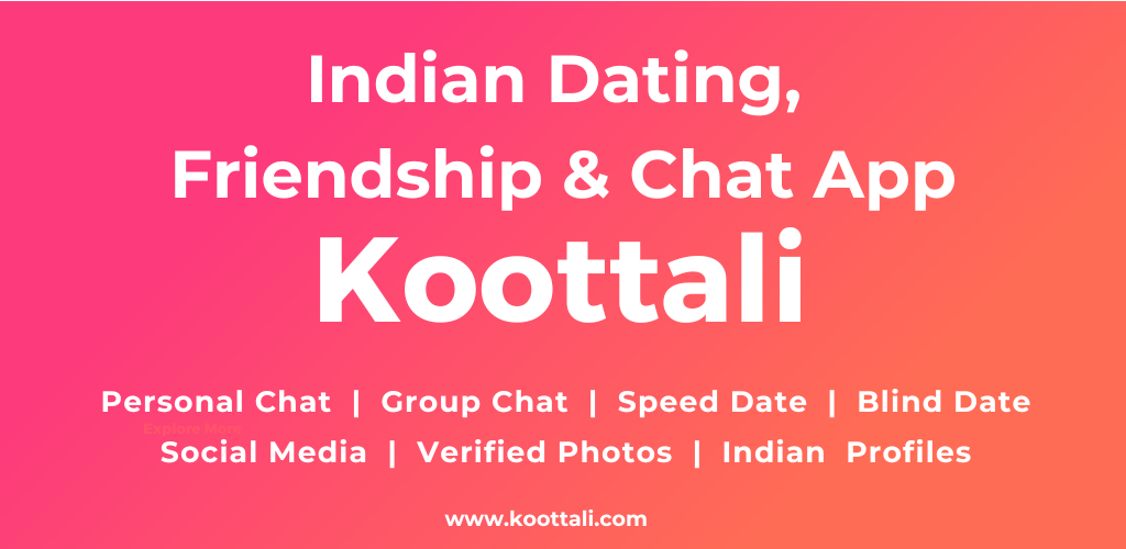 Koottali Dating App For Indians