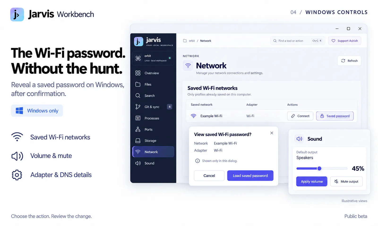 Jarvis Workbench screenshot 2