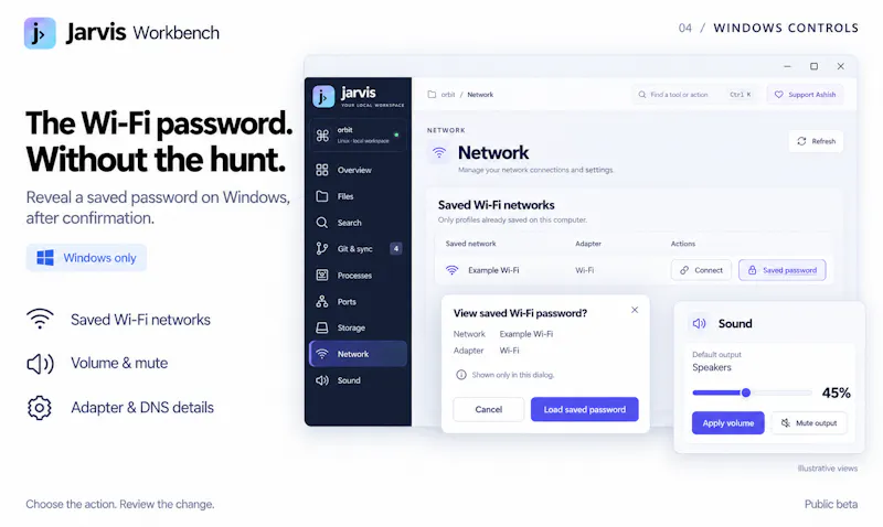 Jarvis Workbench screenshot 2