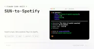SUN-to-Spotify