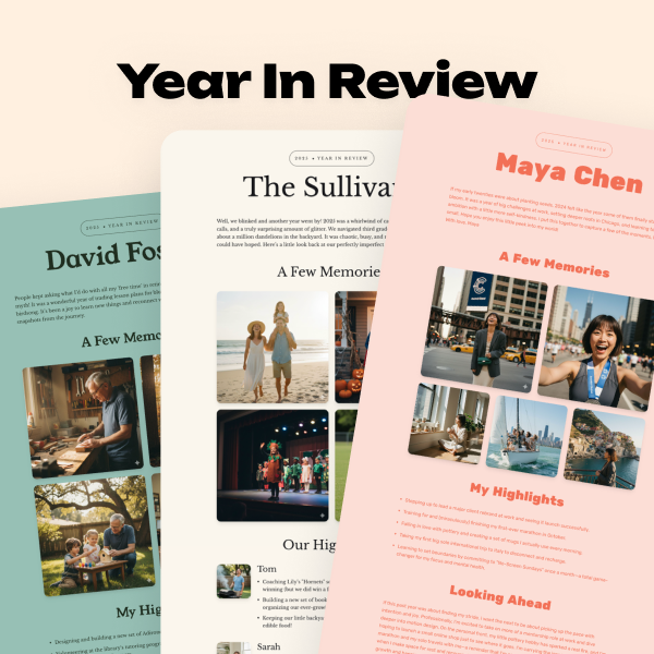 MyYear.Review - Product Hunt launch logo and brand identity