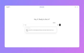 Prompt Autocomplete for ChatGPT, Claude gallery image