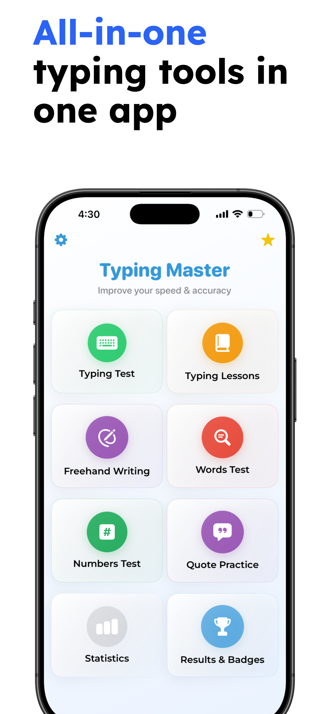 Speed Typing Test: WPM Check screenshot 2