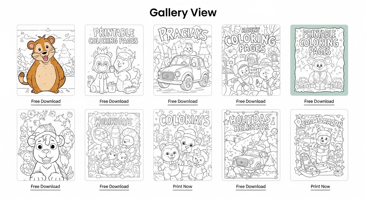 Cogoz Coloring Pages - Free Printable Coloring Pages For Kids And Adults | PDFs  media 2