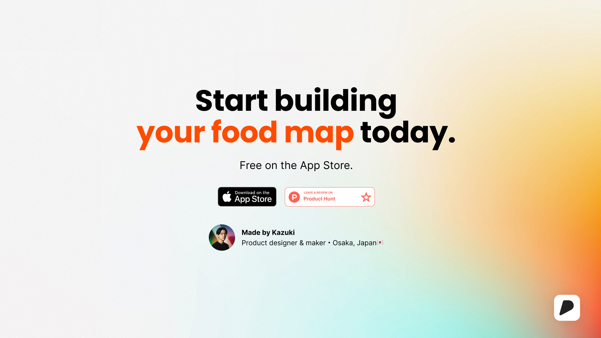Pintio - Food Map & Tracker gallery image