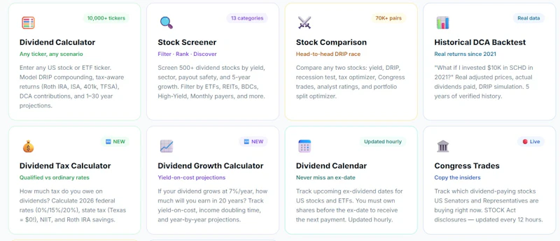 DividendFlow screenshot 3