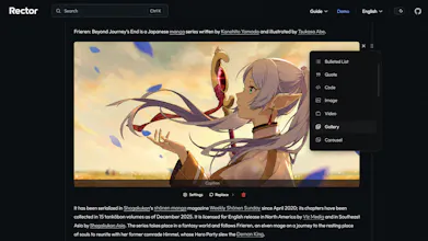 RectorJS gallery image
