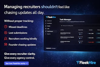 FleekHire – AI powered ATS for Agencies gallery image