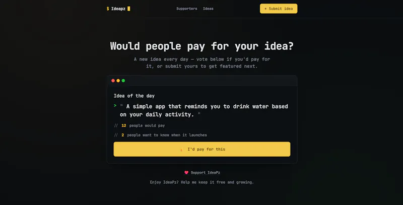 Ideapz  screenshot 2