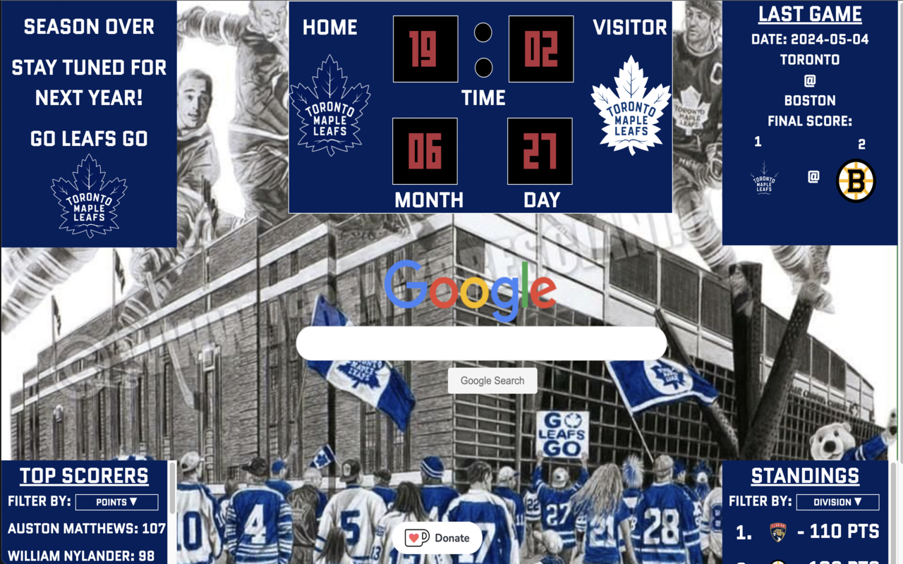 Media Toronto Maple Leafs Chrome mở rộng - Phần mở rộng cuối cùng cho bất kỳ người hâm mộ của Maple Leafs! 6