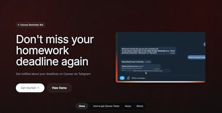 Canvas Reminder Bot gallery image