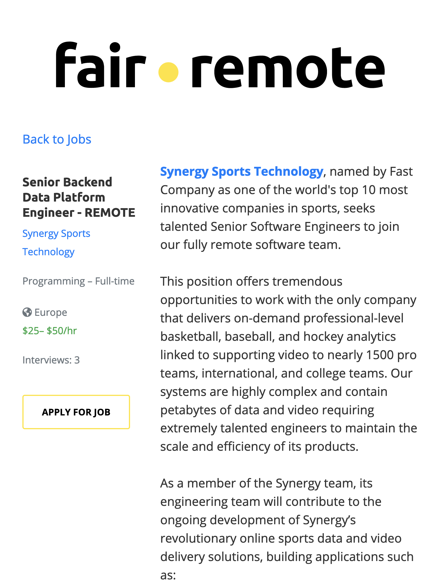 Fair Remote gallery image