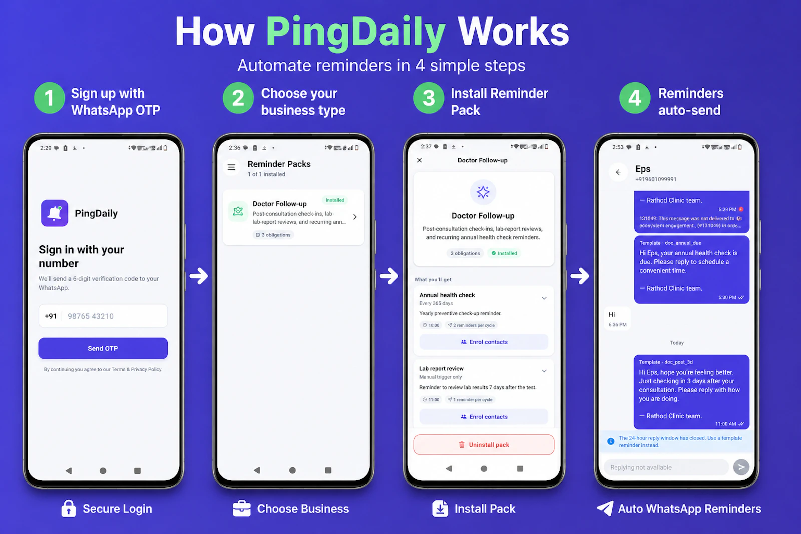 PingDaily screenshot 4