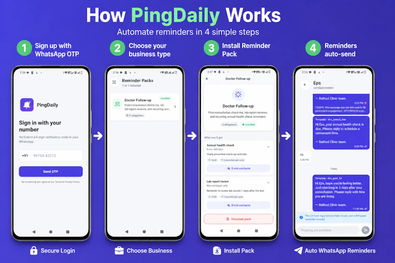 PingDaily screenshot 4