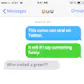 Fake iPhone Text