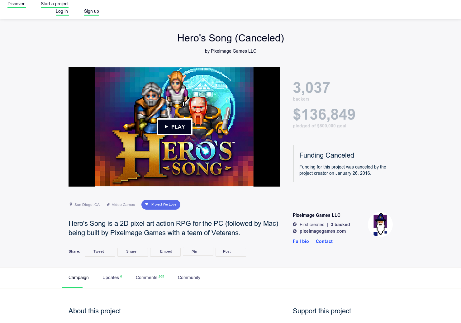 Hero's Song gallery image