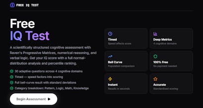 Free IQ Test gallery image