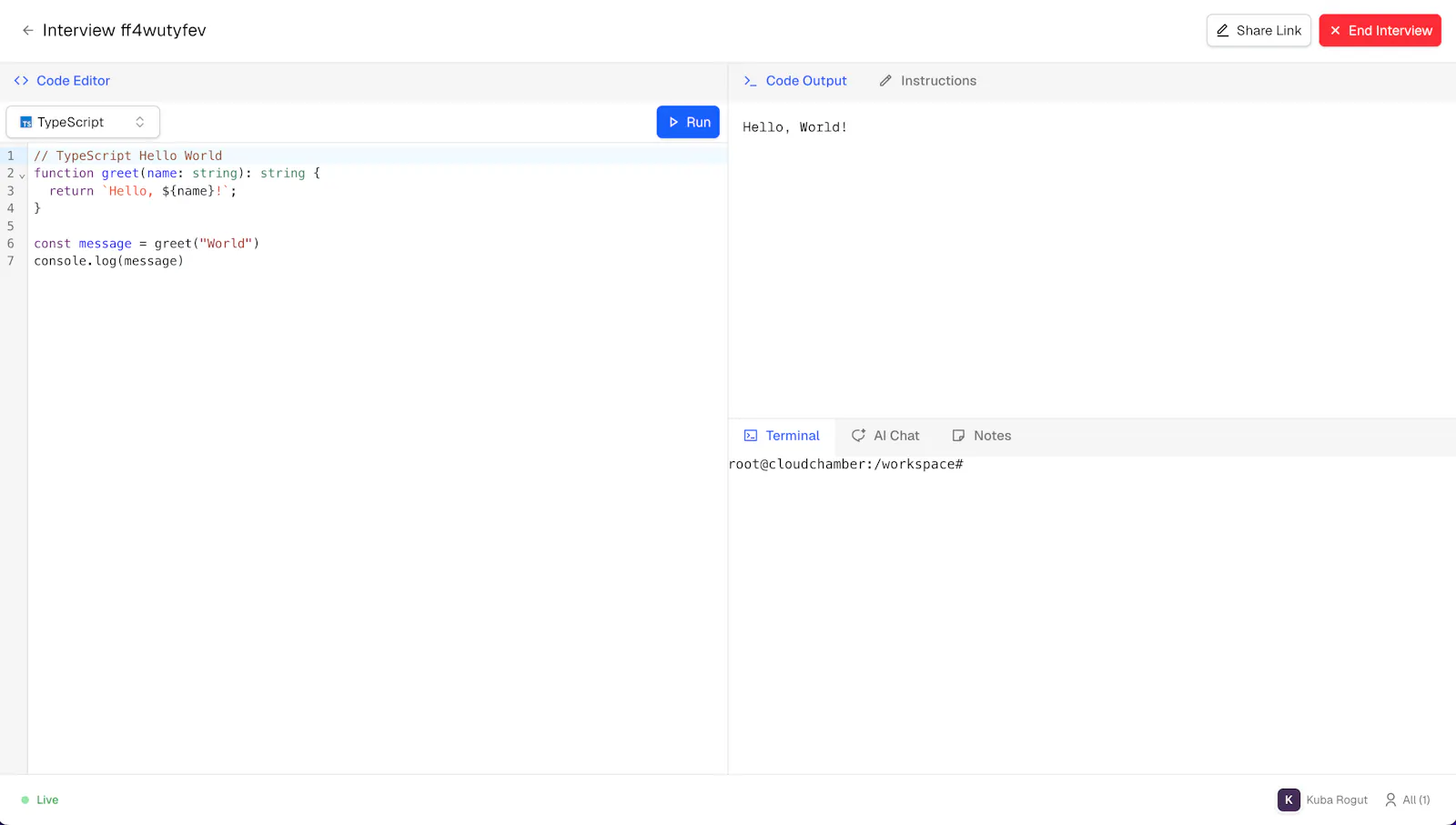 CoderScreen screenshot 4