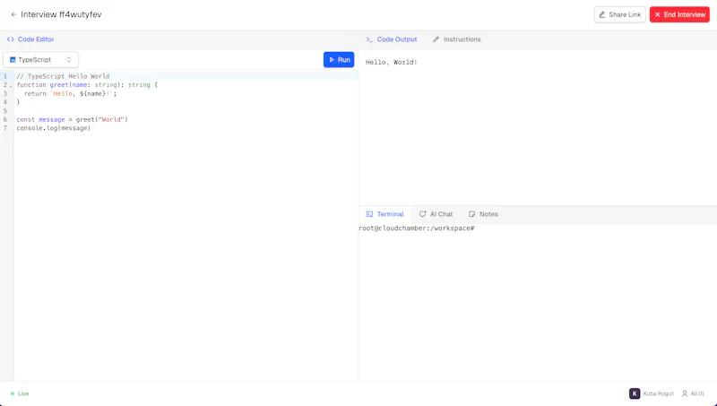 CoderScreen screenshot 4