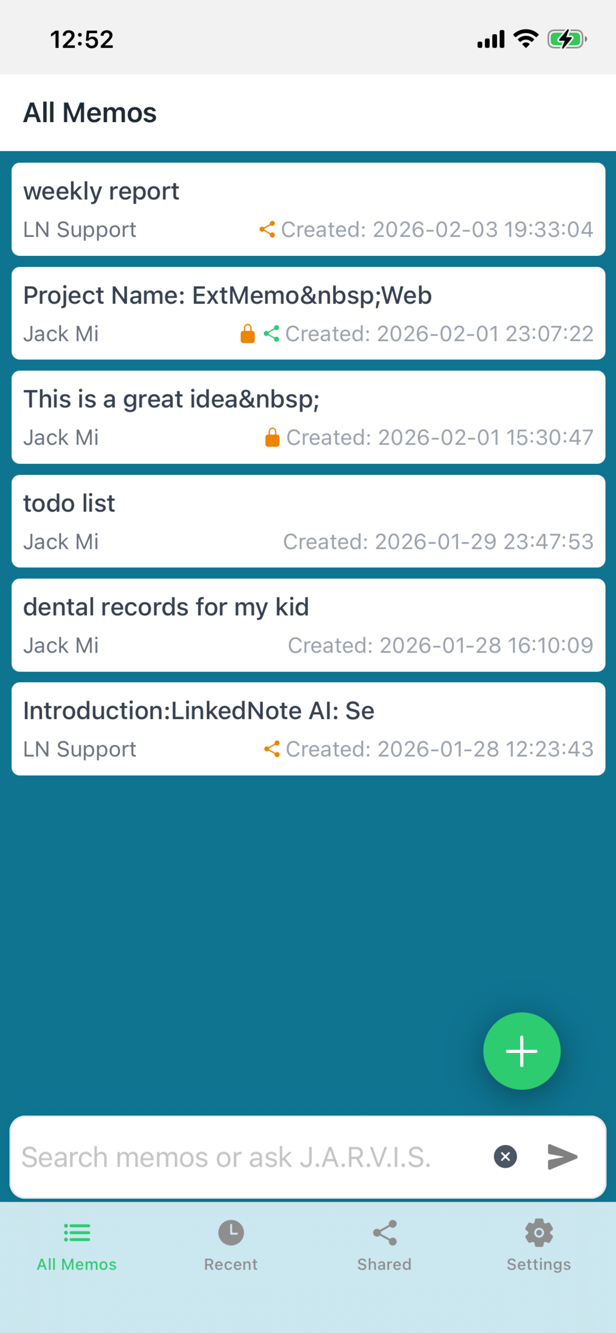 ExtMemo AI Note App gallery image