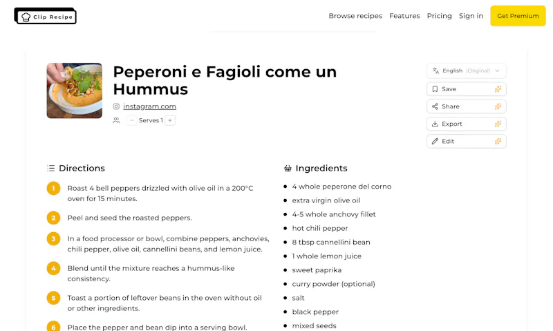 Clip Recipe screenshot 4