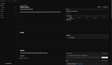 MAXIA Oracle 產品圖