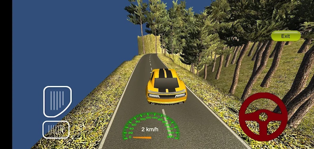 Auto di colline