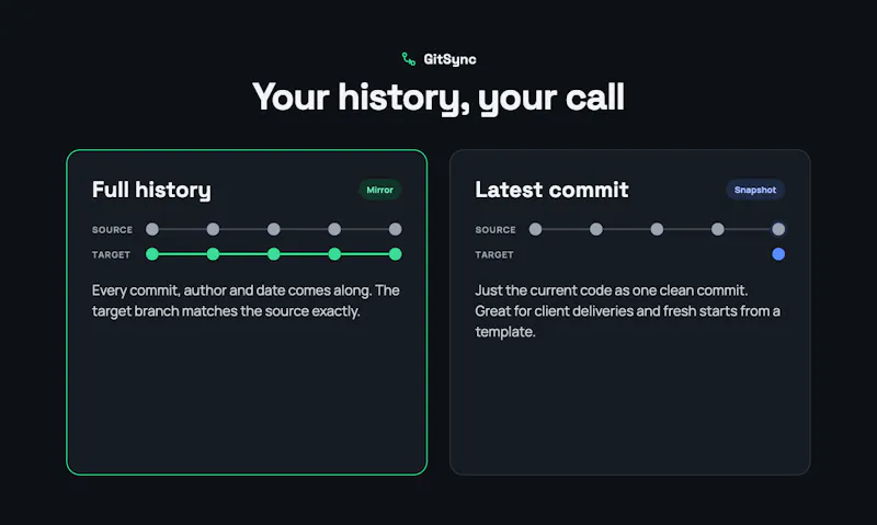 GitSync screenshot 3