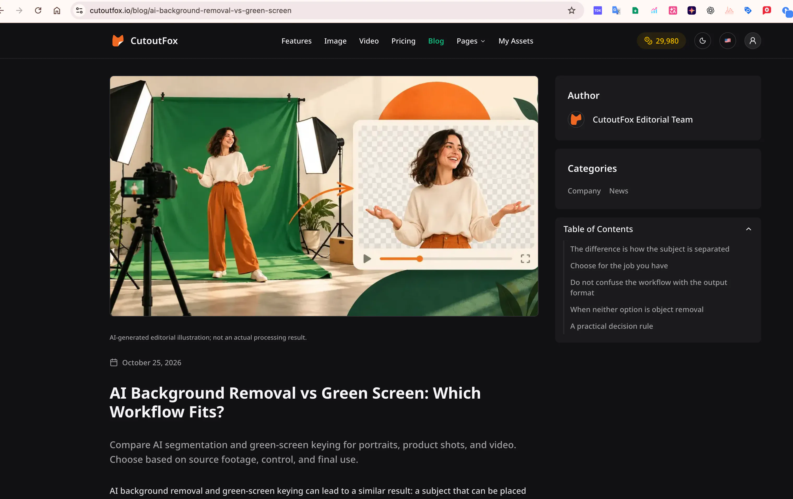 CutoutFox gallery image