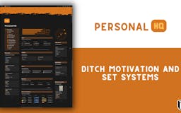 Personal HQ - Notion Life Dashboard media 1