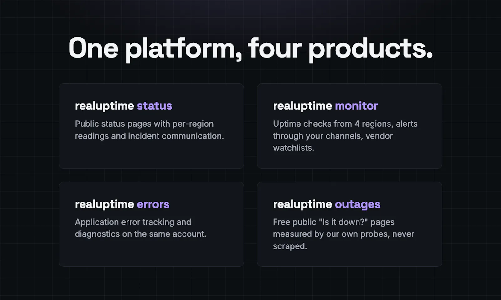 RealUptime screenshot 3