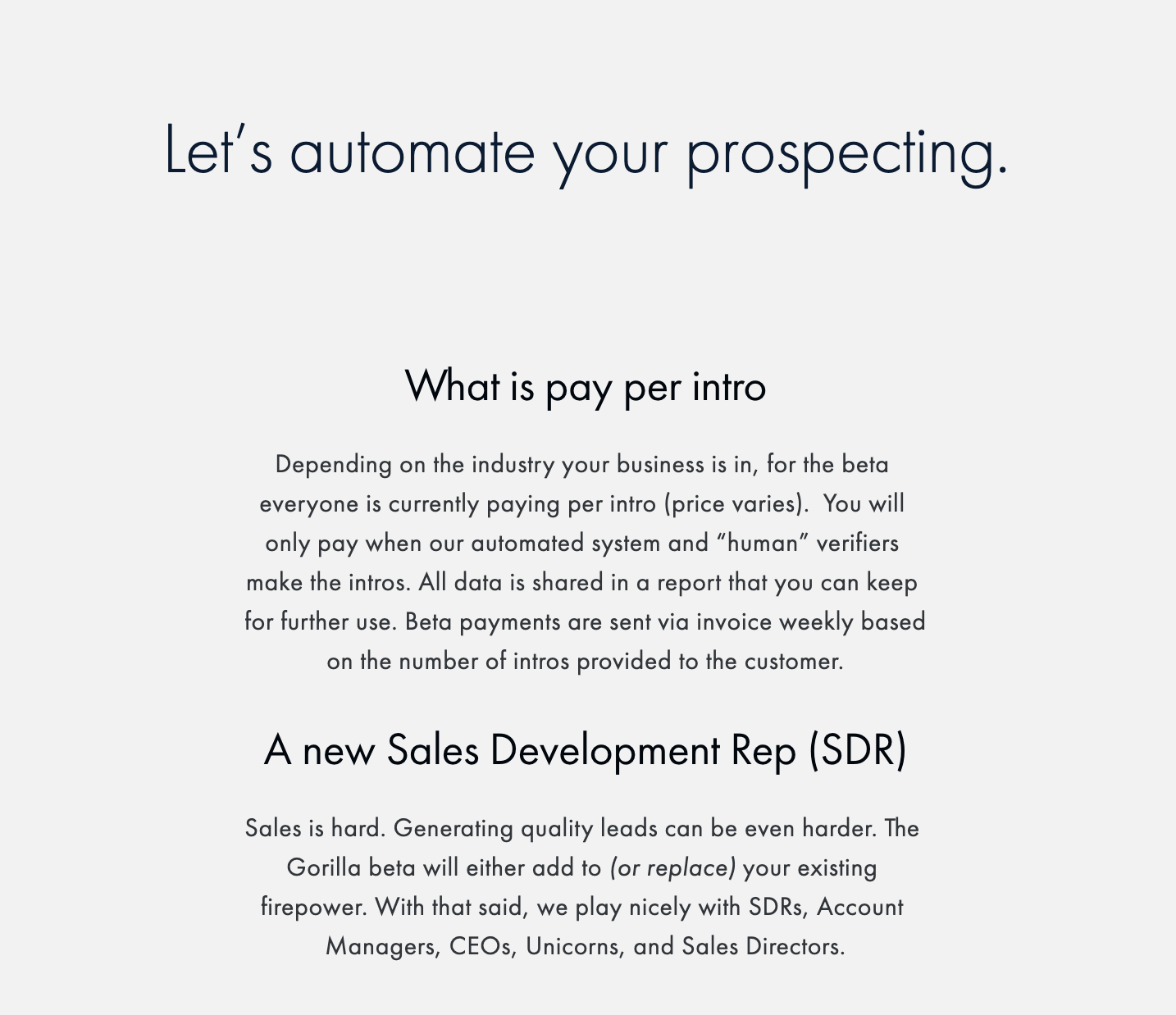 Gorilla Lead Gen gallery image