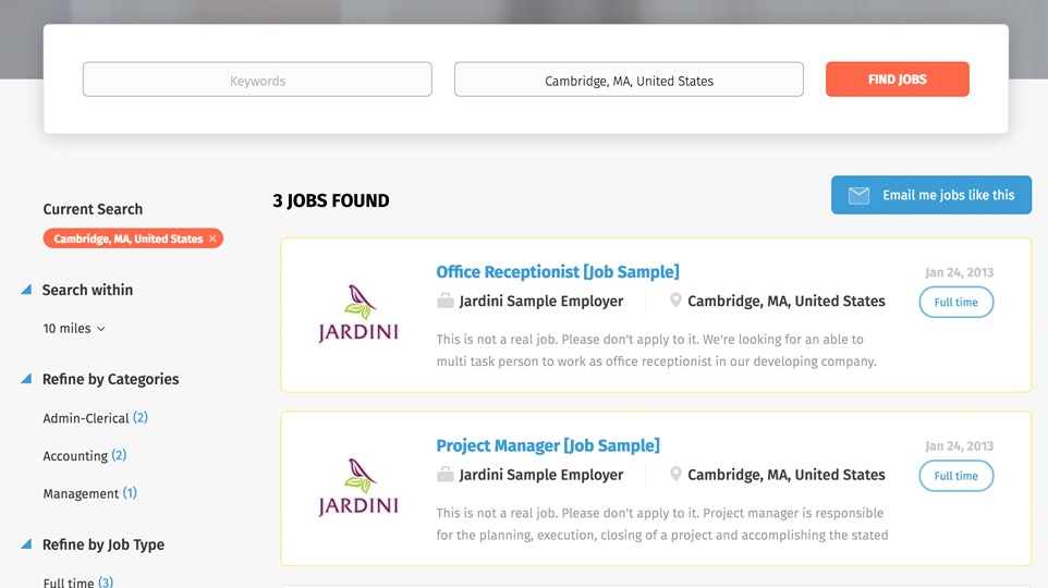 SmartJobBoard gallery image