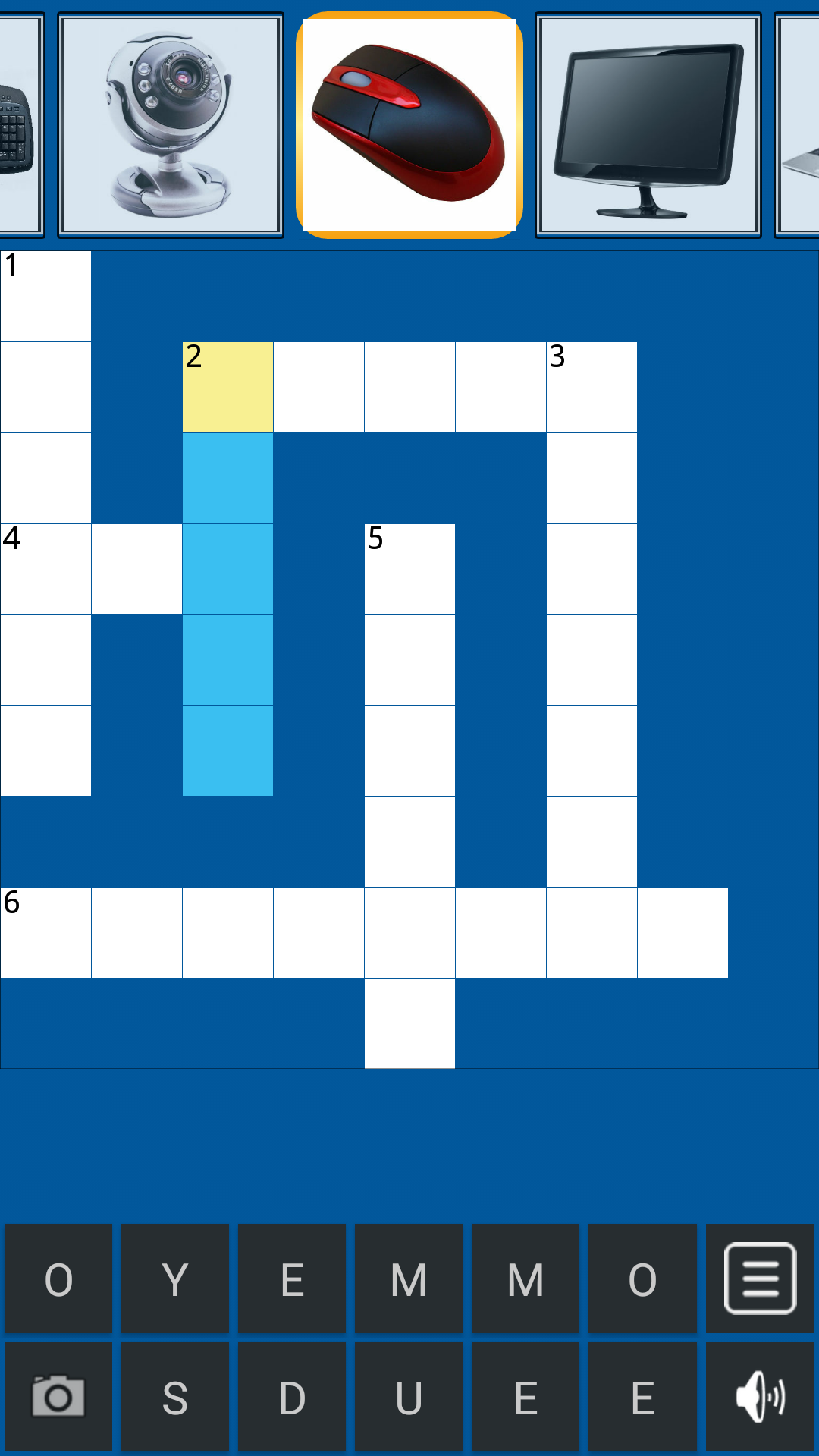 Kids Picture crossword gallery image