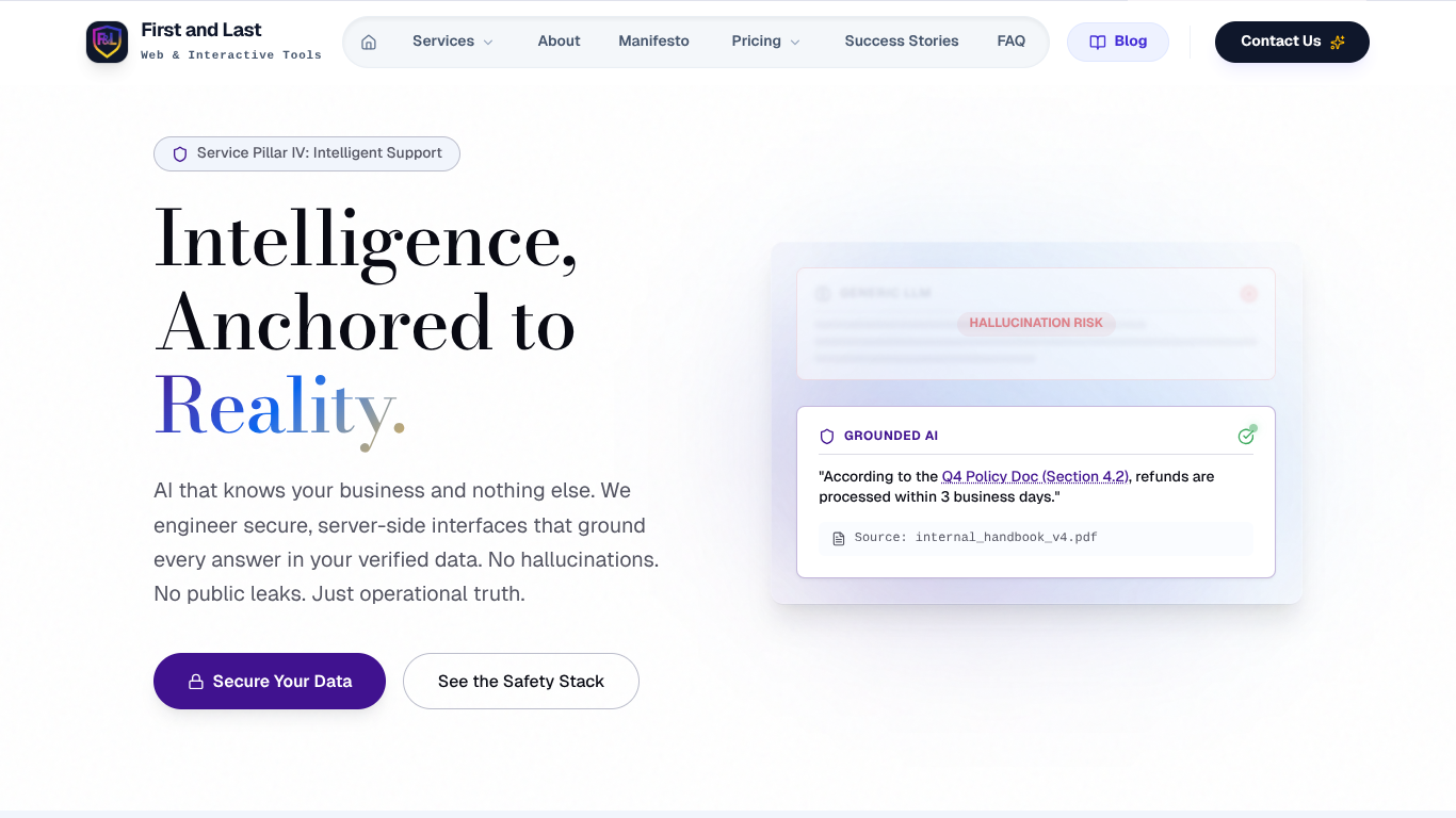 First and Last — Web & Interactive Tools gallery image