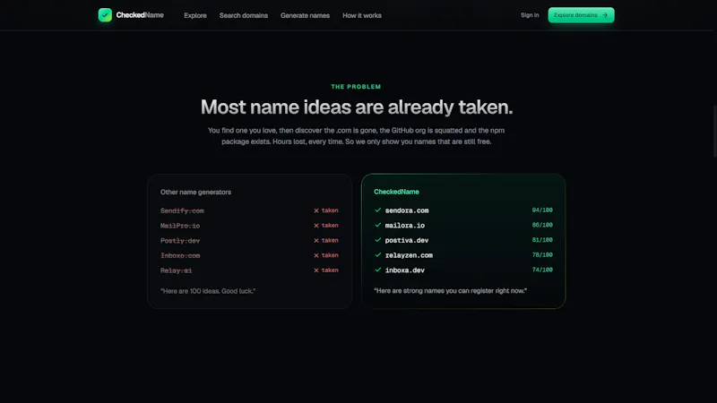 CheckedName screenshot 5