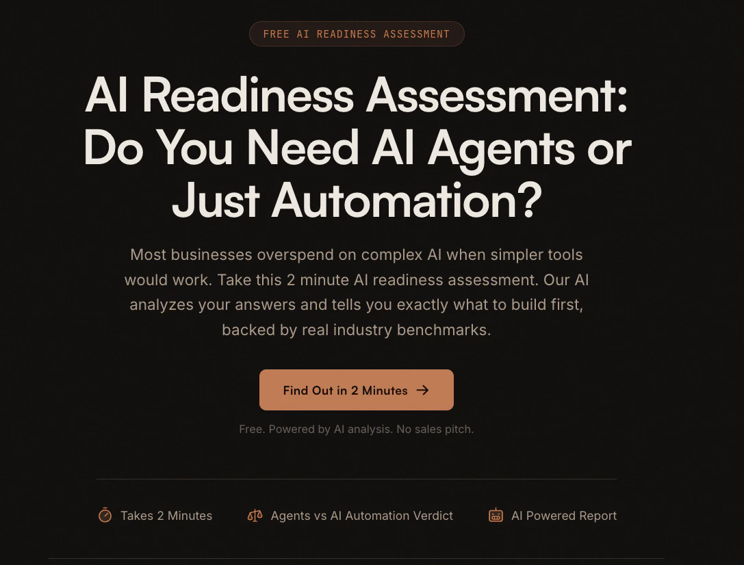 AI Readiness Assessment screenshot 1