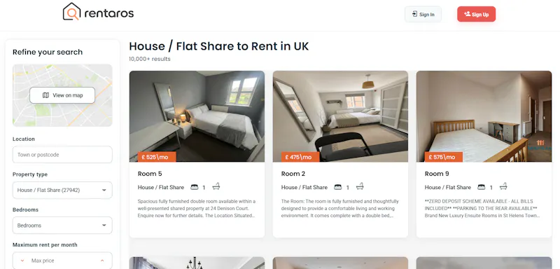 Rentaros screenshot 2