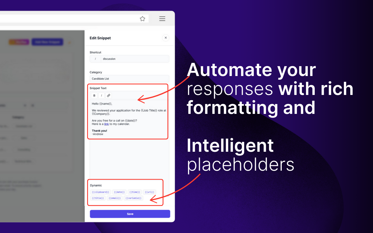 CopyGOAT: Text Templates and Snippets gallery image