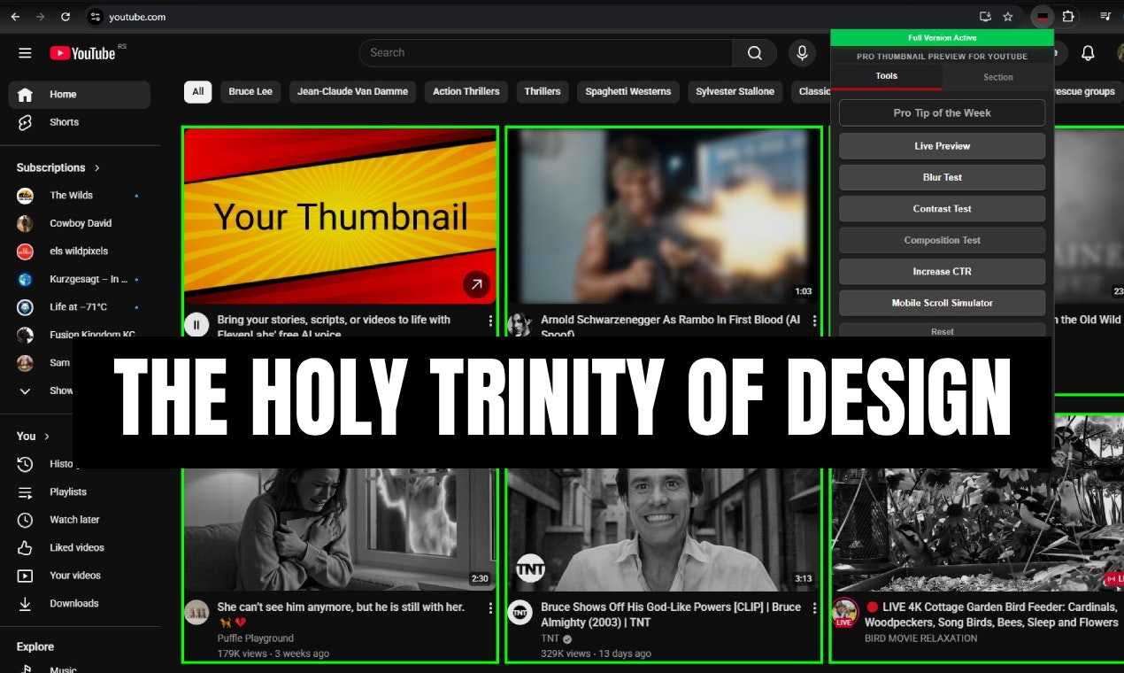 Pro Thumbnail Preview for YouTube - Screenshot 2 showing product features and functionality