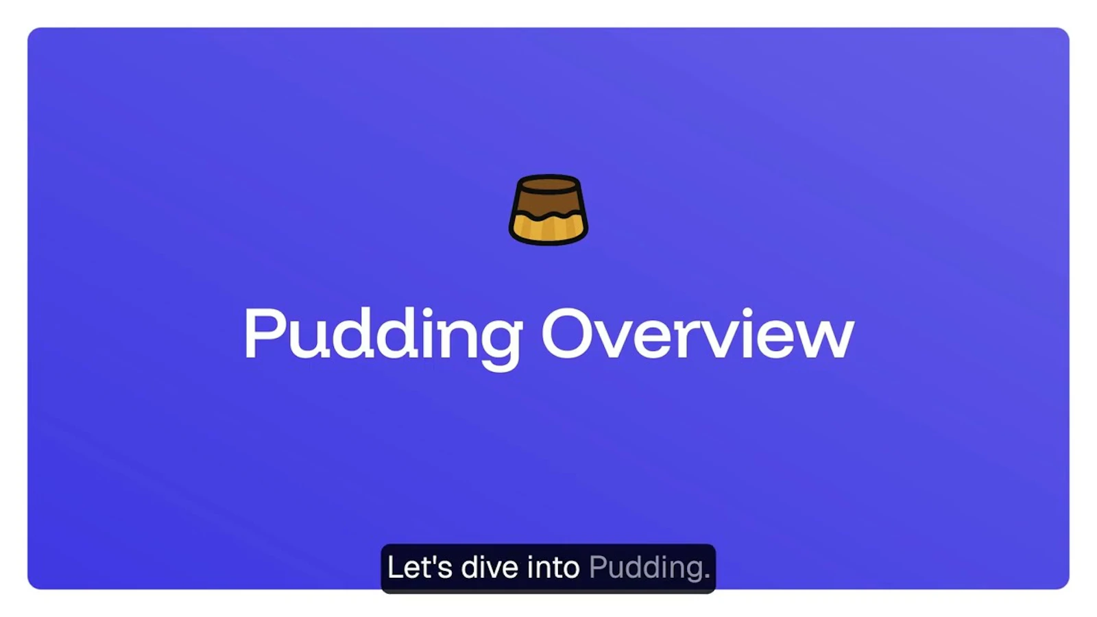 Pudding screenshot 1 (video preview)