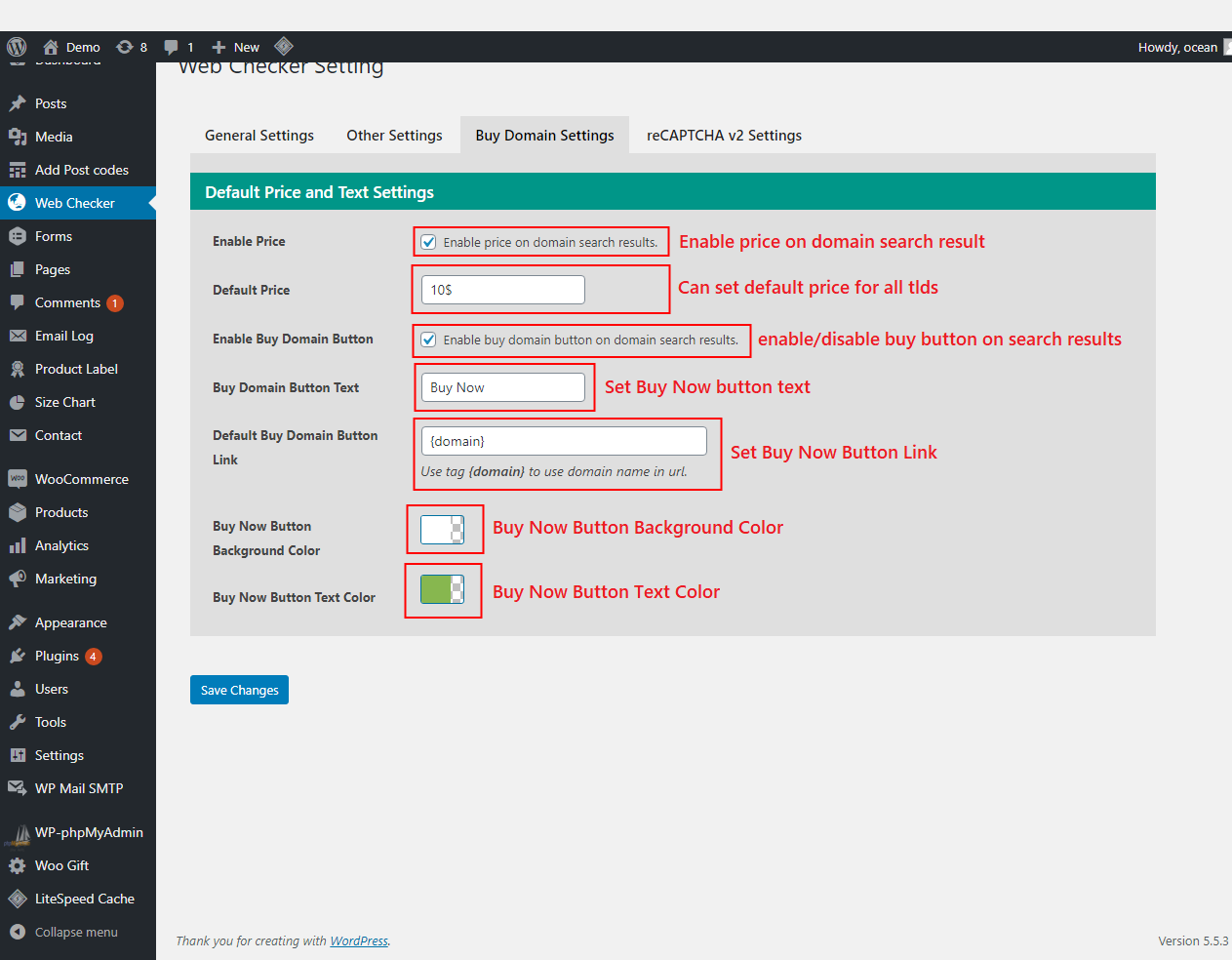 Domain Checker Worppress  gallery image