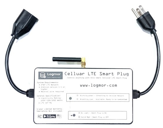 Cellular Controlled Power Outlet