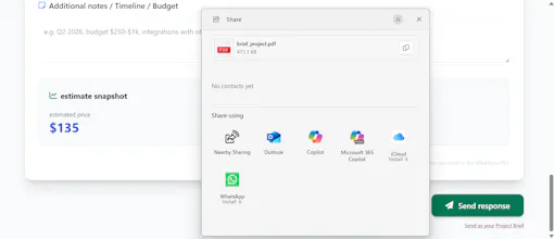 Project Brief Questionnaire gallery image