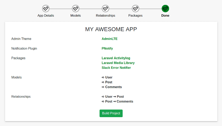 Laravel Factory gallery image