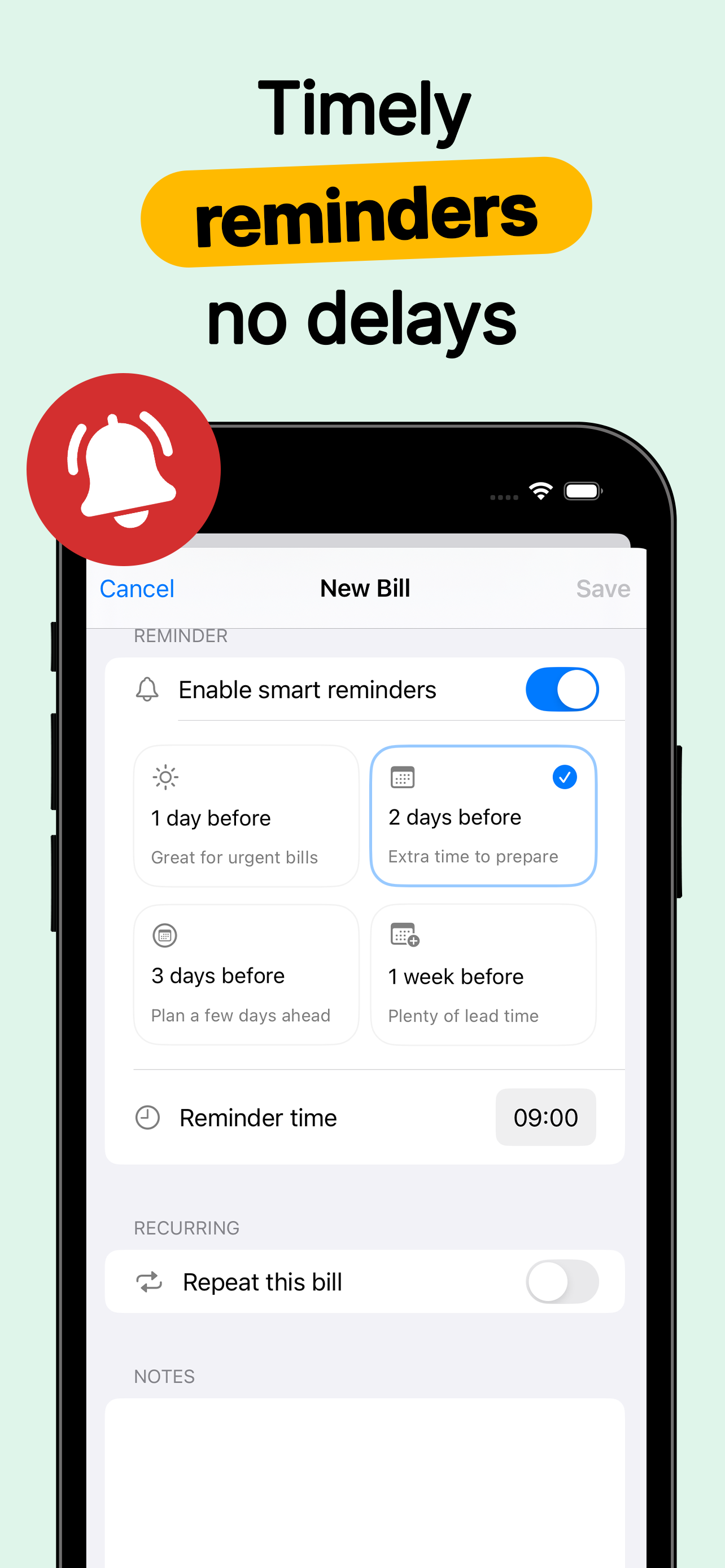 Bill Reminder & Tracker gallery image